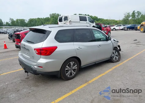 2017 Nissan Pathfinder Sl from USA, damaged, VIN 5N1DR2MM0HC619400